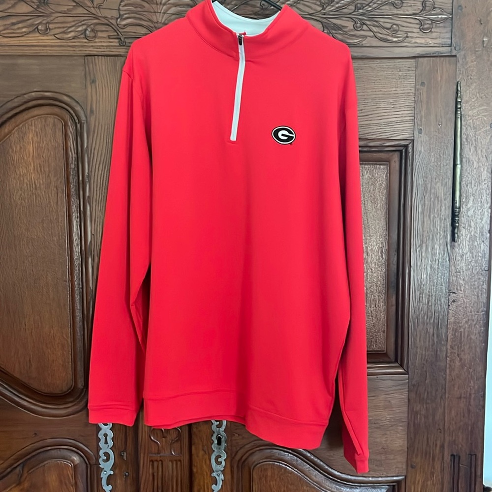 Peter Millar UGA Quarter Zip